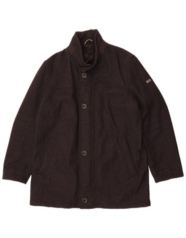 Pierre Cardin Chaquetón para hombre EU 52 XL Lana gris