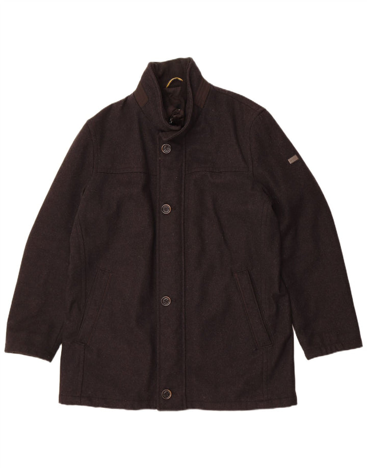 Pierre Cardin Chaquetón para hombre EU 52 XL Lana gris