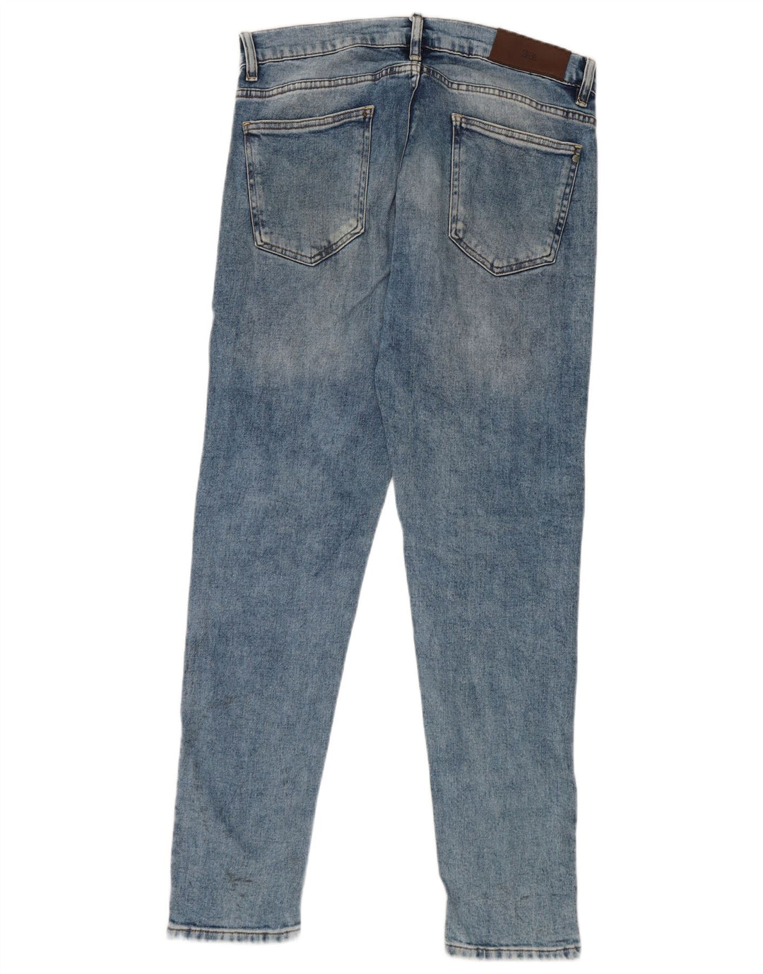 Zara Mens Slim Jeans Talla 42 Grande W32 L31 Azul