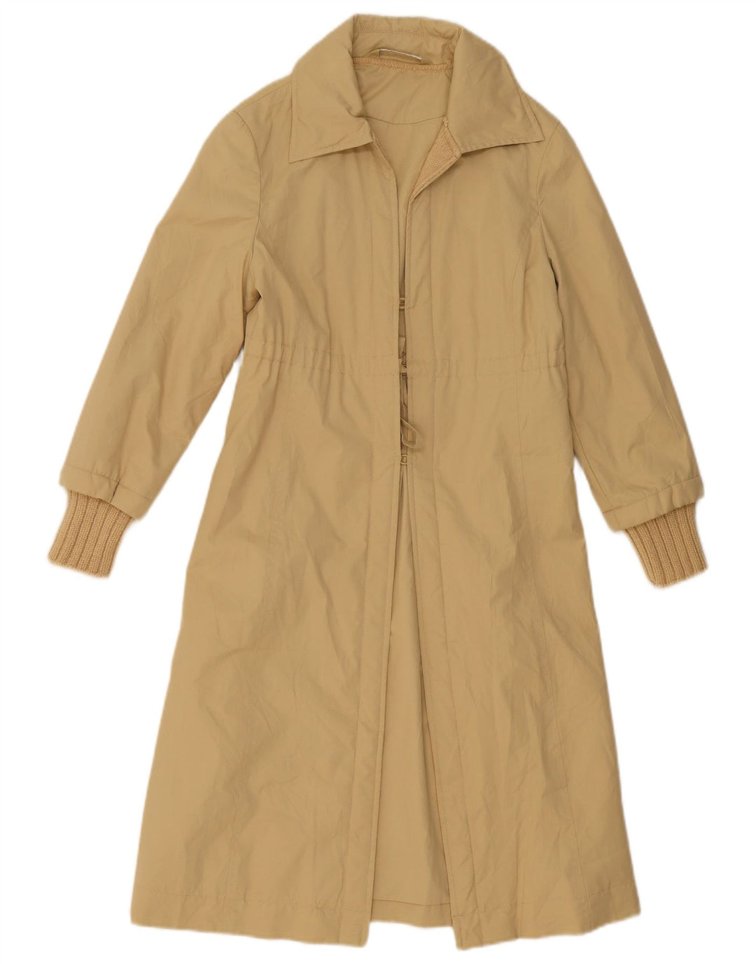 Pinko Gabardina para mujer UK 42 Poliéster beige medio
