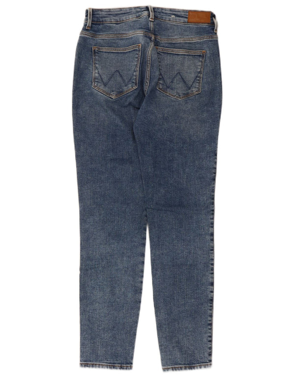 Vaqueros Ajustados Mujer Wrangler W28 L26 Algodón Azul