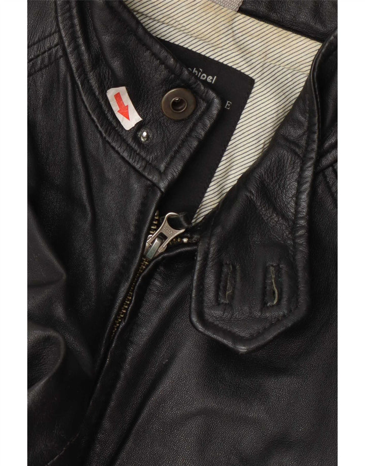 Conbipel Chaqueta de cuero para hombre IT 48 Medium Black