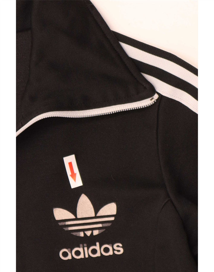 Adidas Chaqueta de chándal para mujer EU 34 XS Negro Algodón