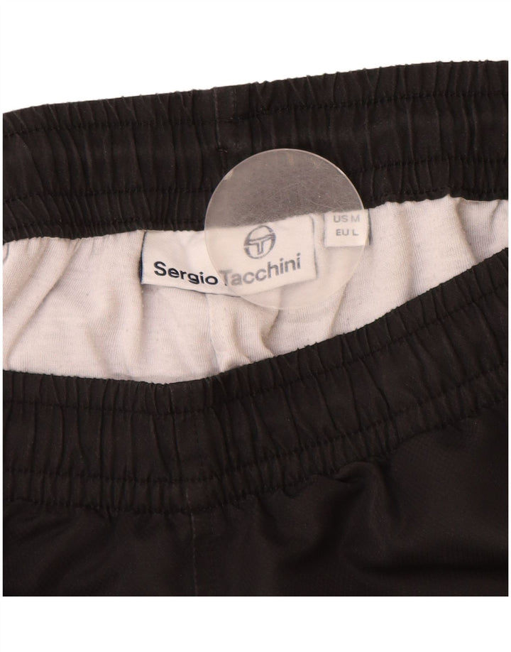 Sergio Tacchini Pantalón De Chándal Hombre Joggers Medium Negro Poliéster