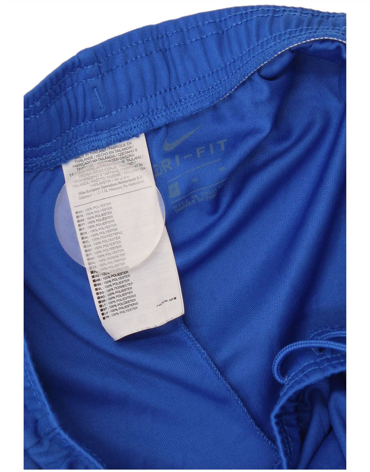 Pantalones cortos deportivos Nike Dri Fit para hombre Poliéster azul medio