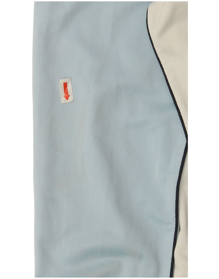 Champion Chaqueta de chándal para mujer UK 40 Grande Azul Colorblock Poliéster