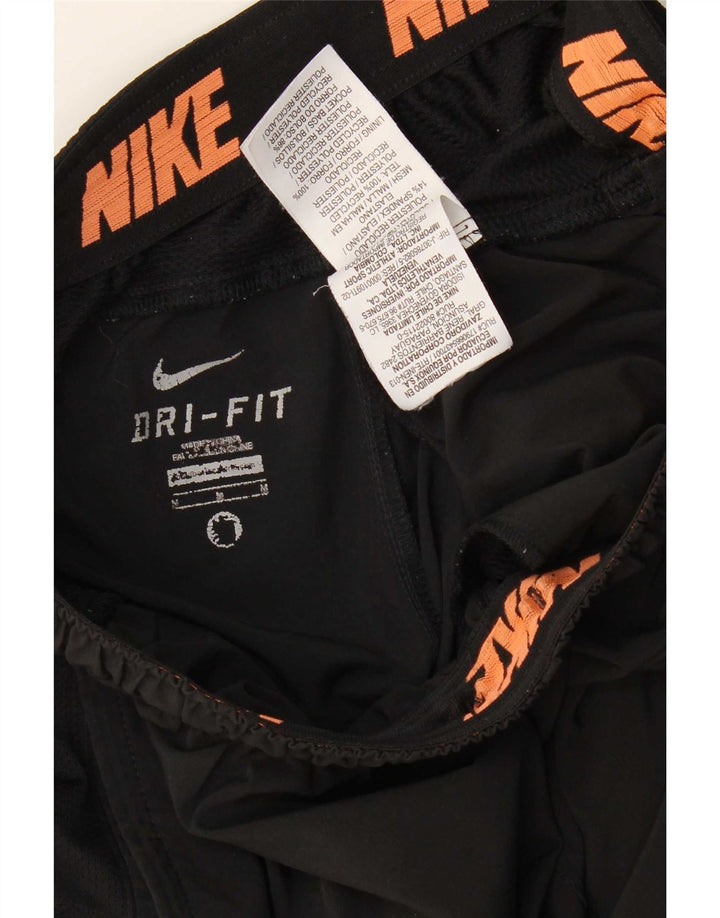 Pantalones cortos deportivos Nike Dri Fit para hombre Poliéster color block negro mediano