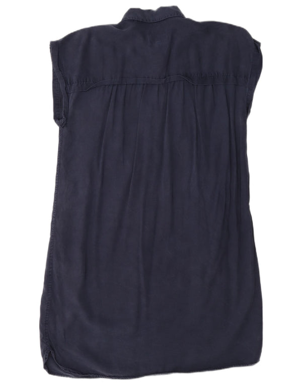 Vestido camisero extragrande para mujer de Fat Face UK 40 Small Azul marino Lyocell
