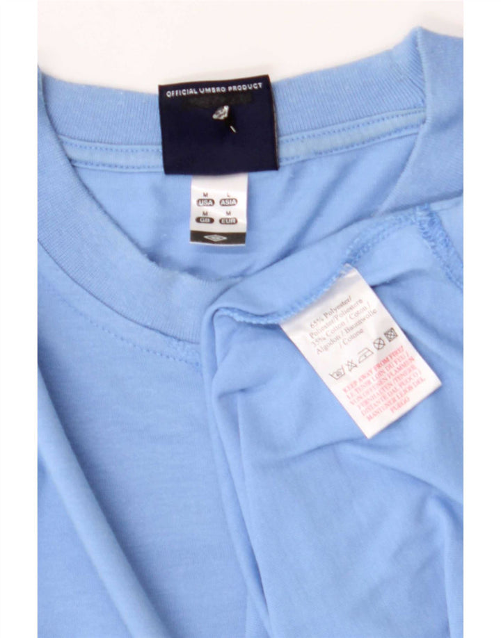 Camiseta Umbro Hombre Top Azul Medio Poliéster