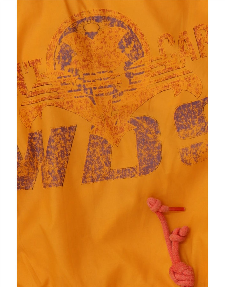 UNIFORM Chaqueta impermeable tipo jersey para hombre, talla 38, color naranja mediano