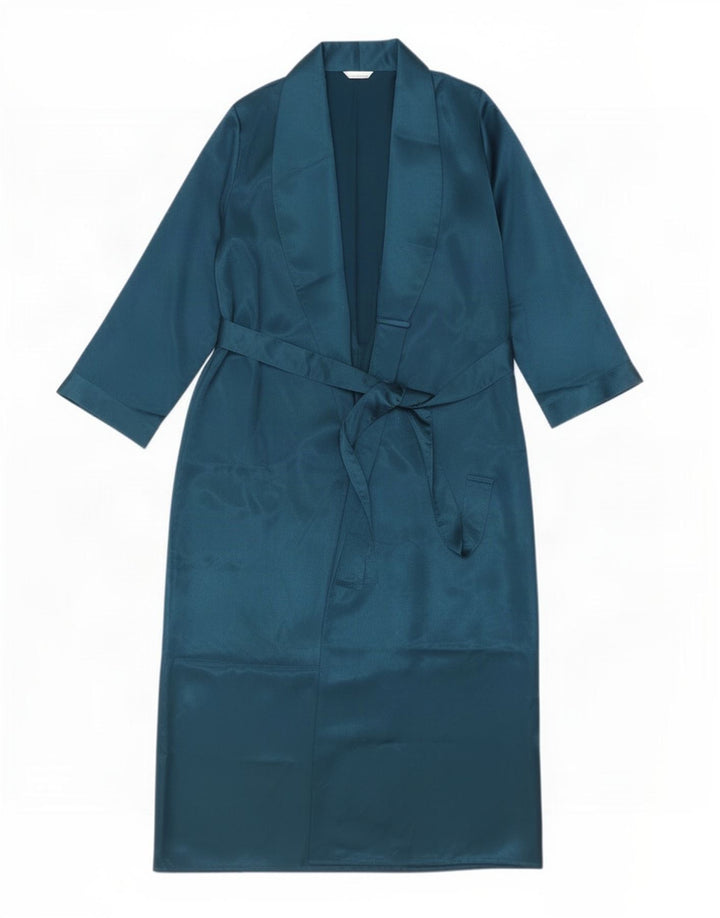 Marks & Spencer Vestido maxi para mujer UK 8/10 Pequeño Poliéster azul