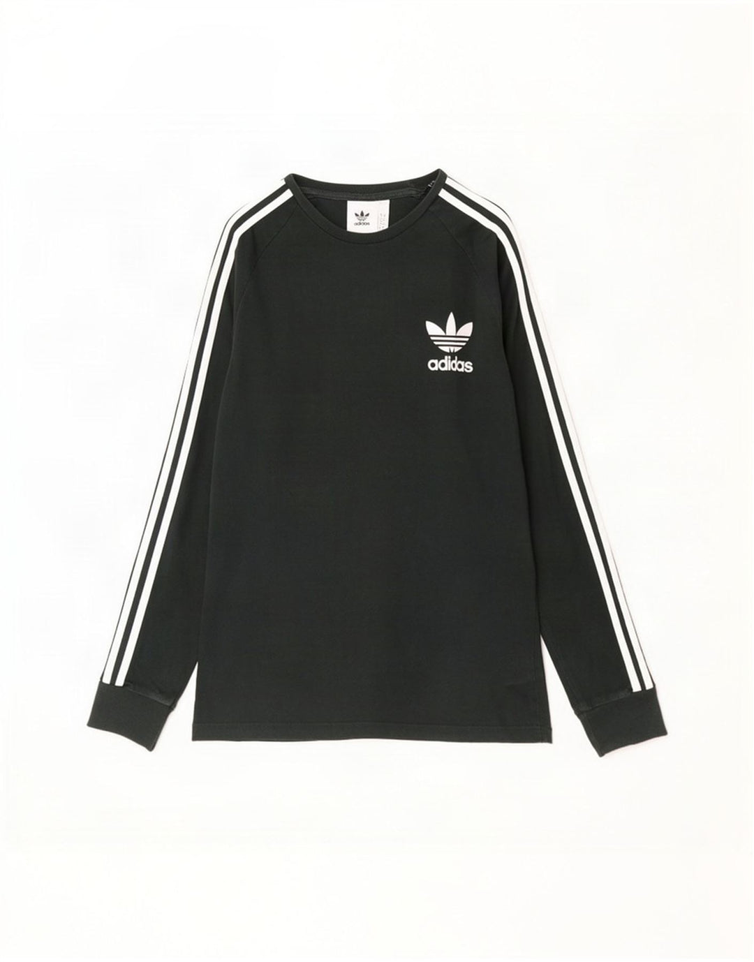 Adidas Hombre Graphic Top Manga Larga Verde Medio