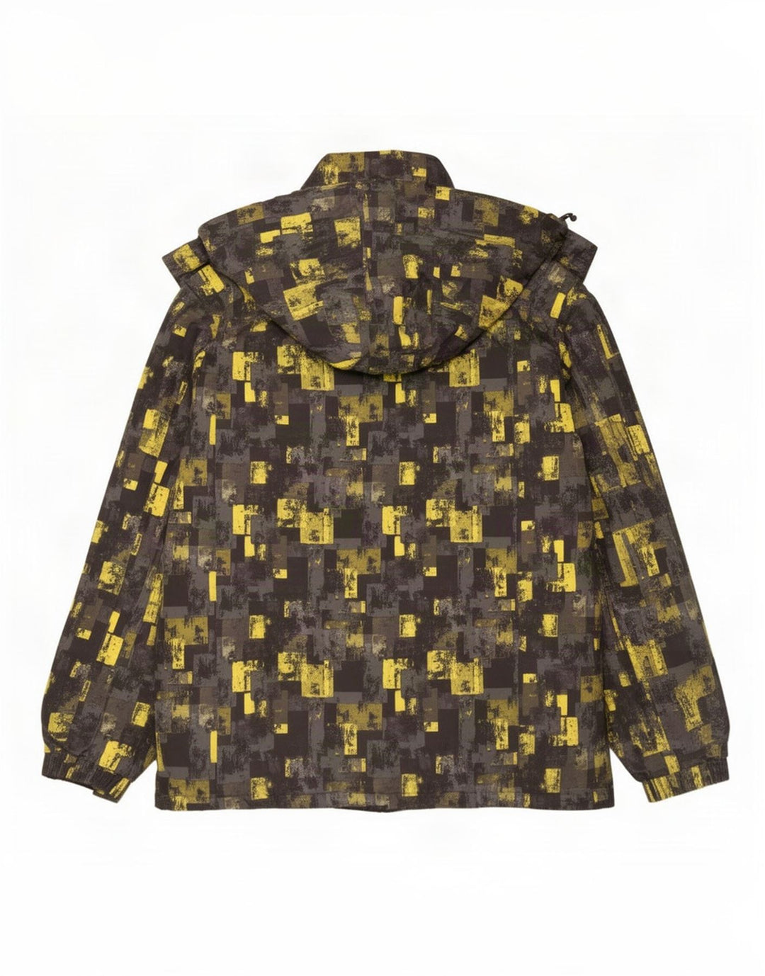 Chaqueta cortavientos para hombre Mountain Warehouse ES 38 Gris medio Geométrico