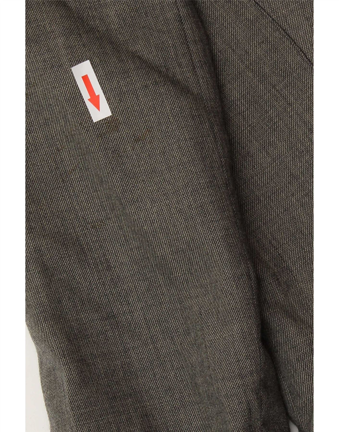 Vintage mujer chaqueta blazer de doble pecho IT 44 lana gris medio
