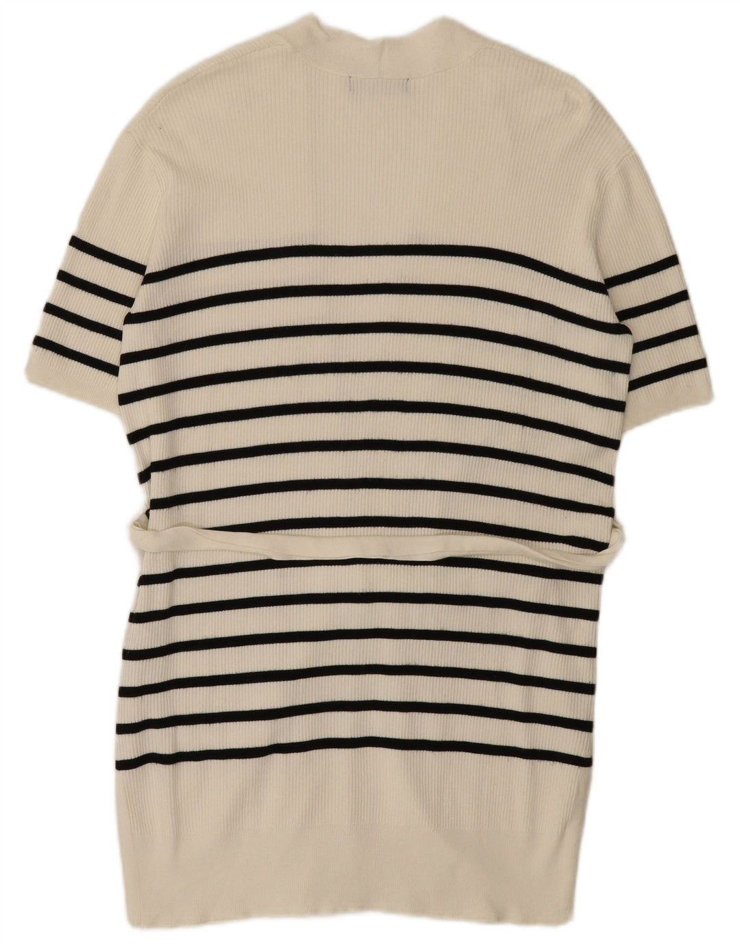 Marks & Spencer Suéter tipo cárdigan largo para mujer UK 40 Mediano Blanco roto