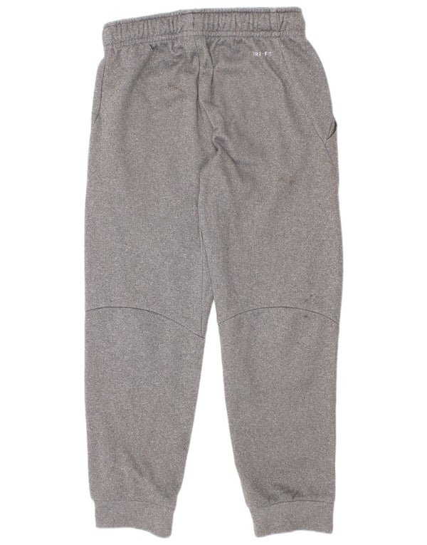 Nike - Pantalones de chándal Dri Fit para niños de 5 a 6 años, color gris medio moteado