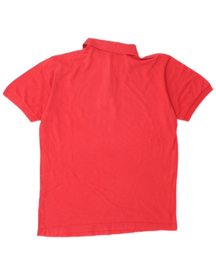Polo Kappa Hombre Algodón Rojo Medio
