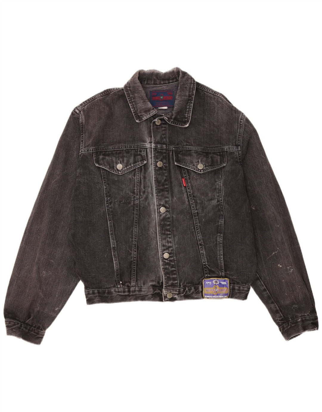 New Jeans Chaqueta Vaquera para Mujer ES 40 XL Negro