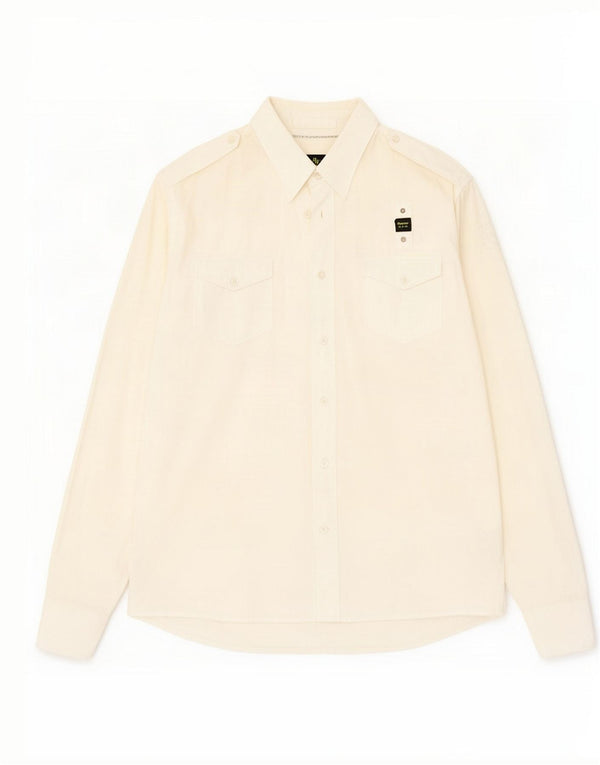 Blauer Camisa para hombre 2XL Blanco