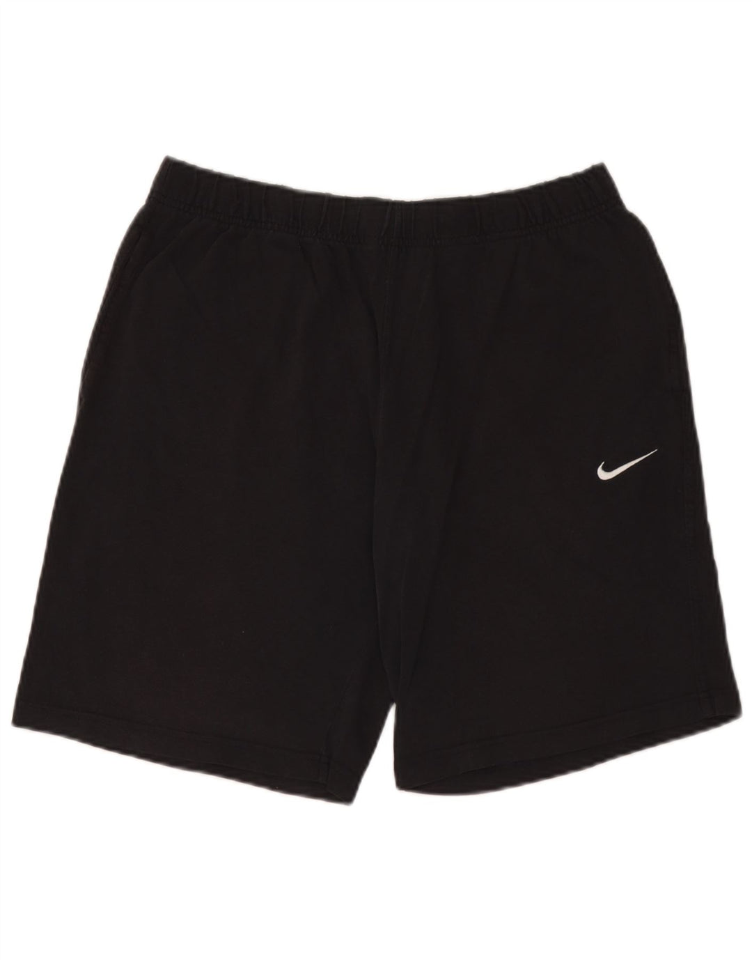 Nike - Pantalones cortos deportivos para hombre, talla grande, algodón negro