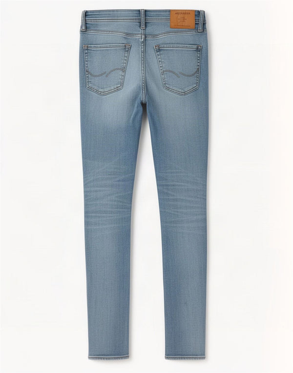 Jack & Jones Mens Liam Skinny Jeans W30 L32 Algodón Azul