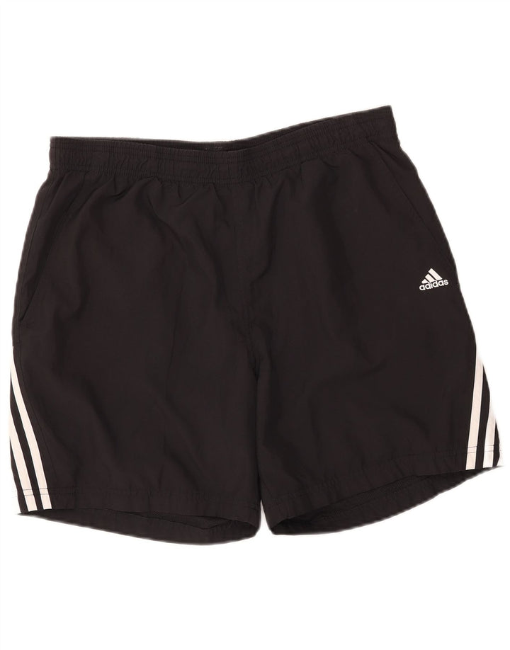 Adidas Mens Climalite Sport Shorts Medio Negro Poliéster