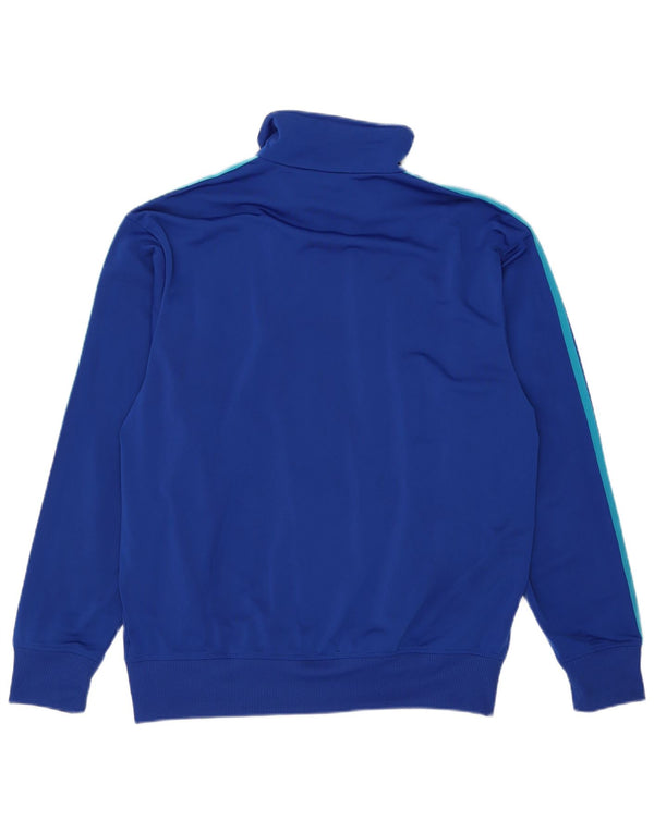 Adidas Hombre Chándal Top Chaqueta Grande Azul Poliéster
