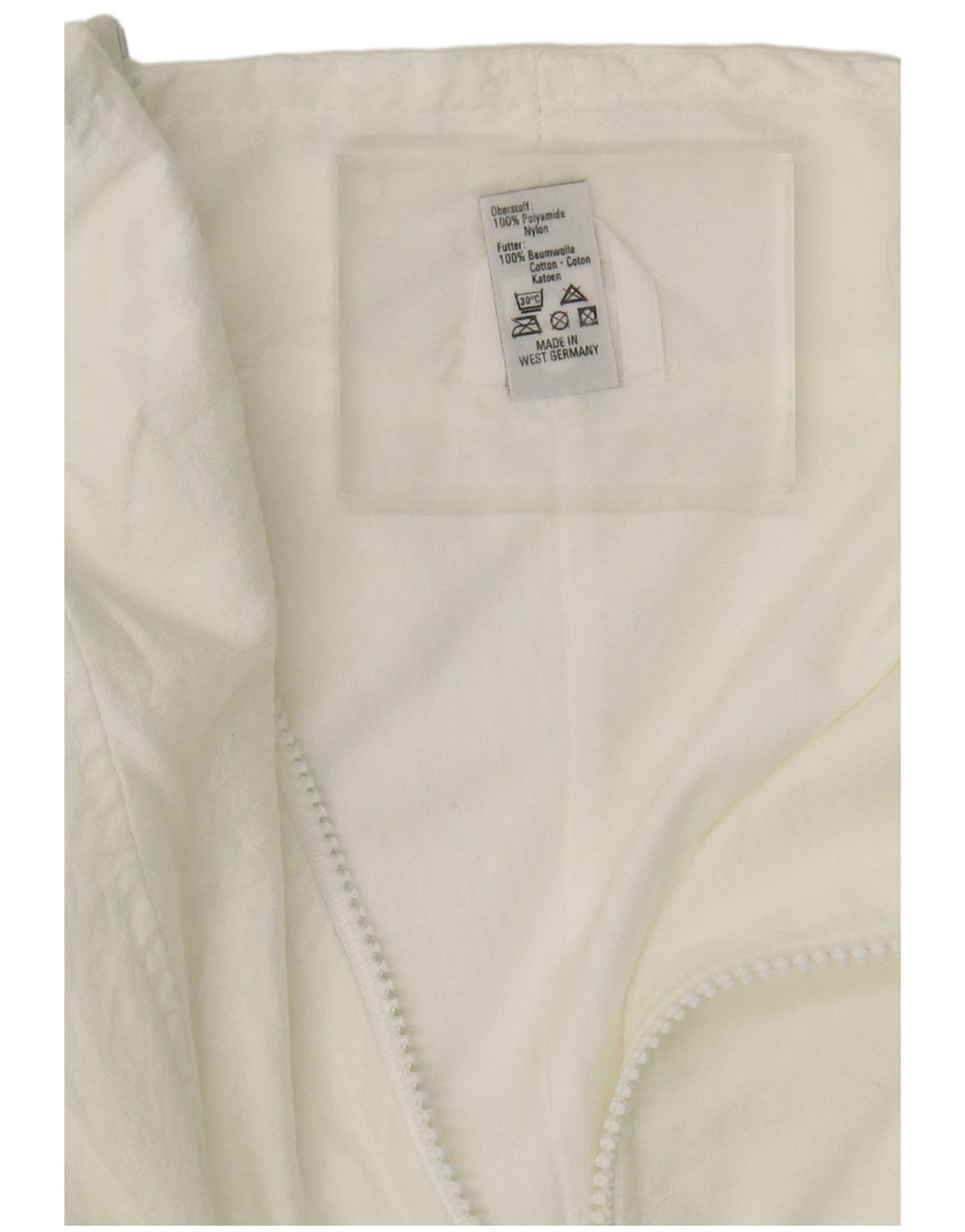 Trigema Chaqueta De Chándal Hombre XL Nylon Blanco