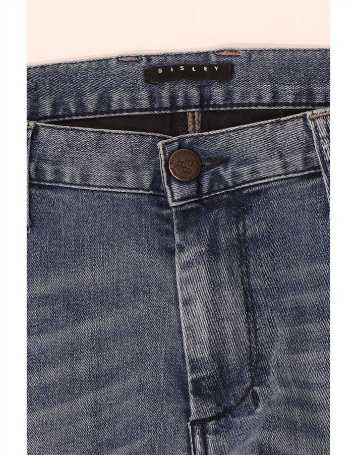 Jeans Ajustados Sisley Mujer W31 L32 Azul