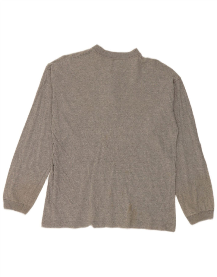 Armani Camiseta Niño Manga Larga 13-14 Años Gris Algodón