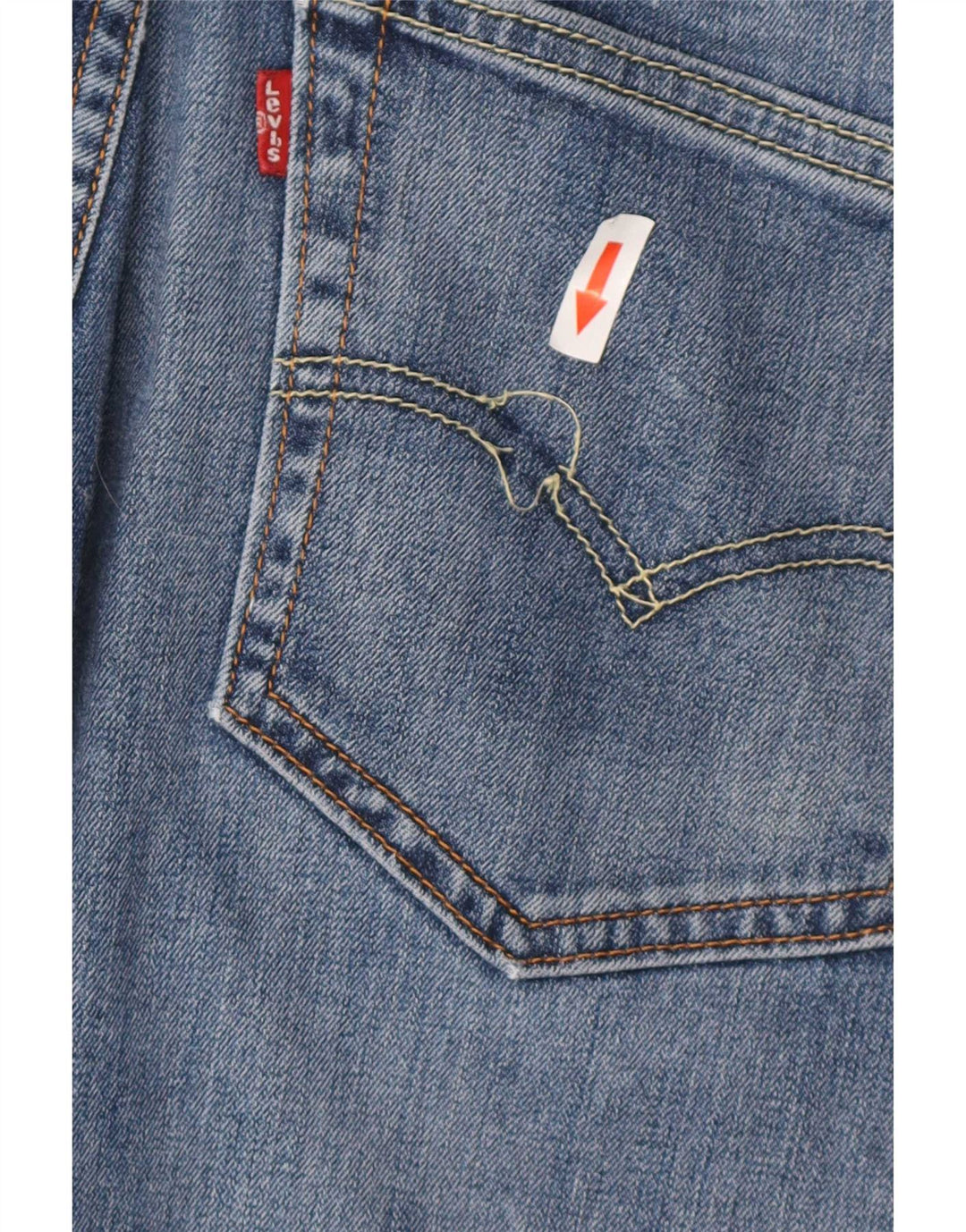 Levi's Hombre 504 Vaqueros Rectos W36 L30 Algodón Azul