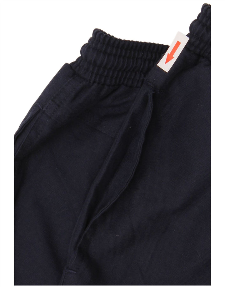 UMBRO Pantalones cortos cargo para hombre grande W34 Poliéster azul marino