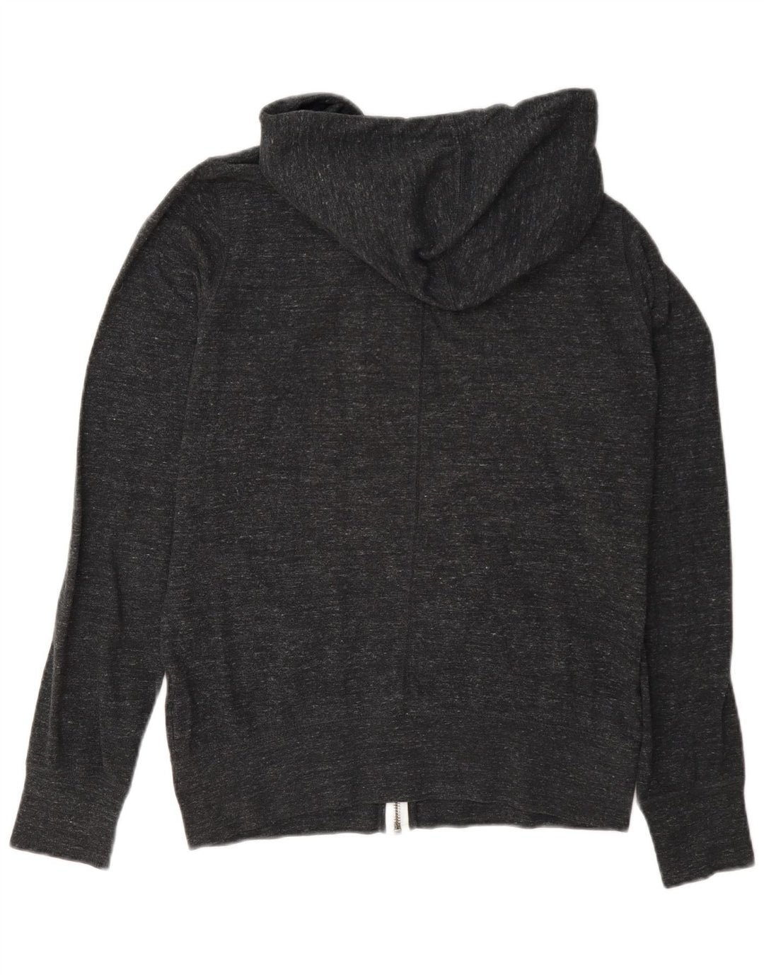 Nike - Sudadera con capucha y cremallera para mujer, talla 44, color gris medio moteado