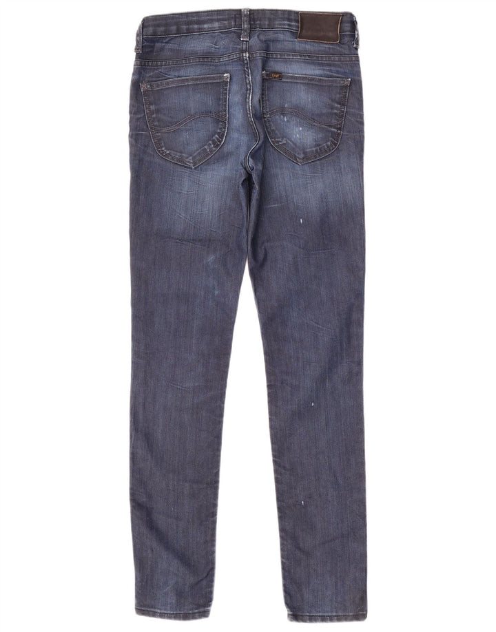 LEE Mujer Scarlett Skinny Jeans W29 L33 Algodón Azul