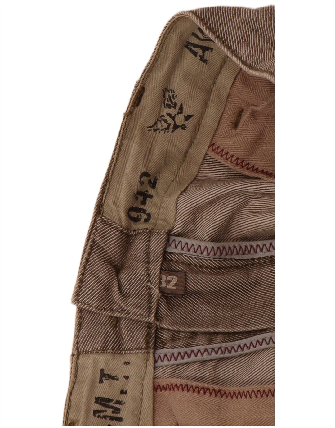 Pantalones chinos rectos Avirex para hombre W32 L29 Gris