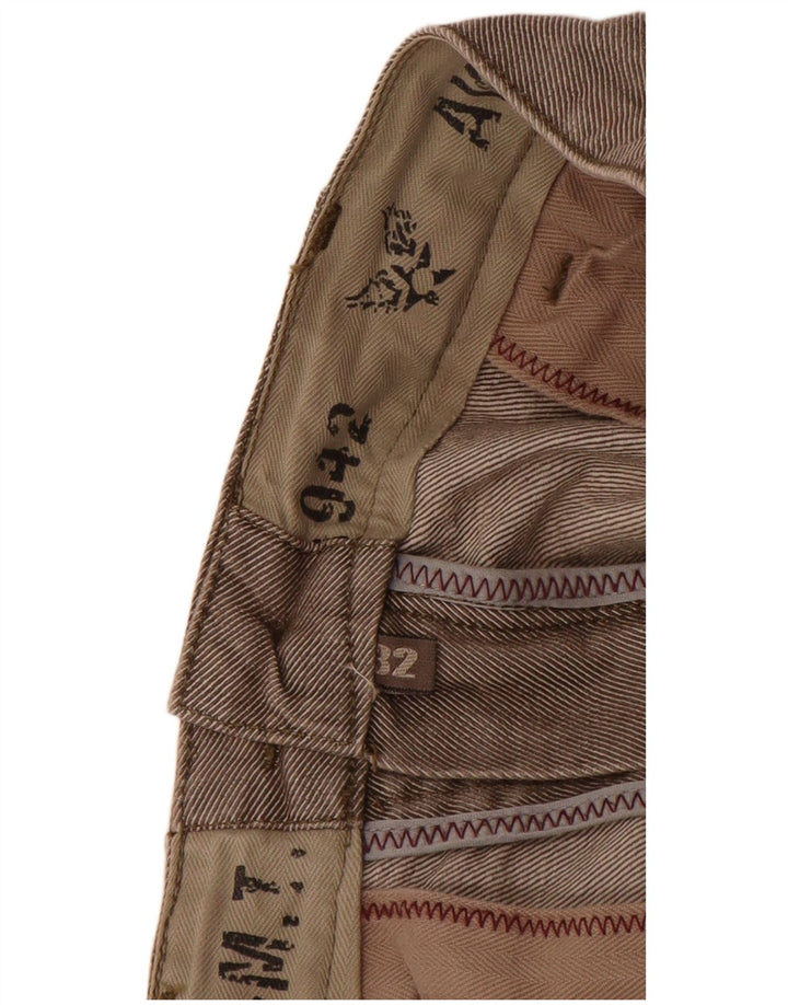 Pantalones chinos rectos Avirex para hombre W32 L29 Gris