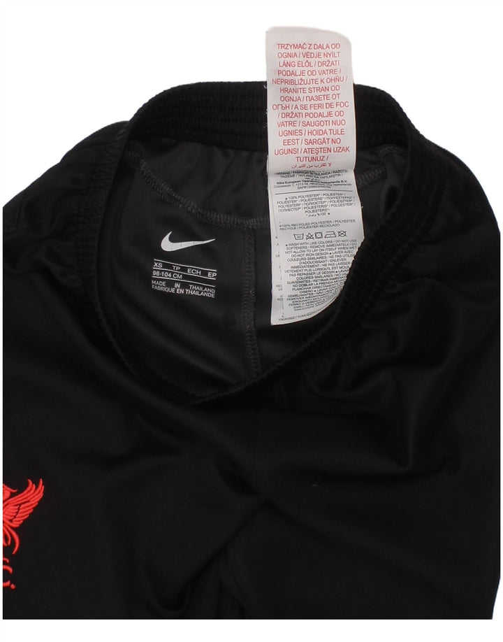 Nike Boys Liverpool Sport Shorts 2-3 años XS Negro Poliéster