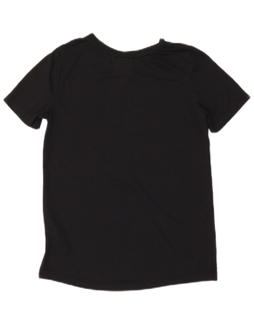 NIKE Camiseta gráfica para mujer UK 6 XS Negro Poliéster