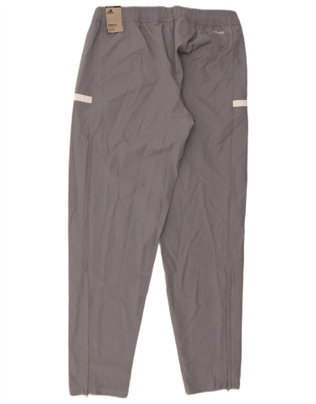 Adidas Pantalones de chándal gráficos para mujer UK 12/14 Poliéster gris medio