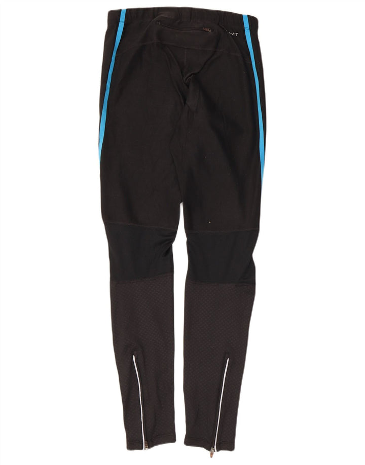 Nike Leggings Dri Fit para mujer UK 44 Mediano Negro Manchado