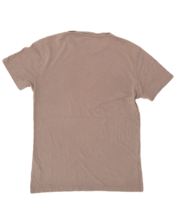 ALL SAINTS Camiseta Hombre Top XS Gris Algodón