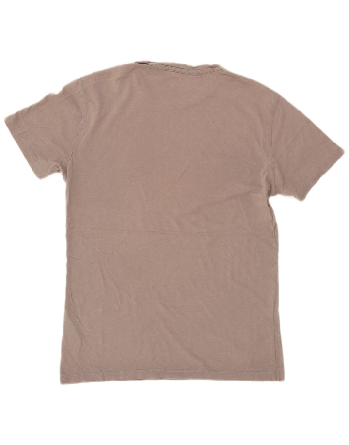ALL SAINTS Camiseta Hombre Top XS Gris Algodón
