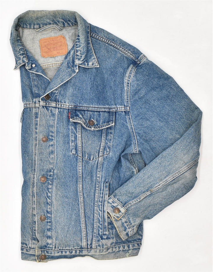 LEVI'S Chaqueta vaquera para hombre UK 42 XL Algodón azul