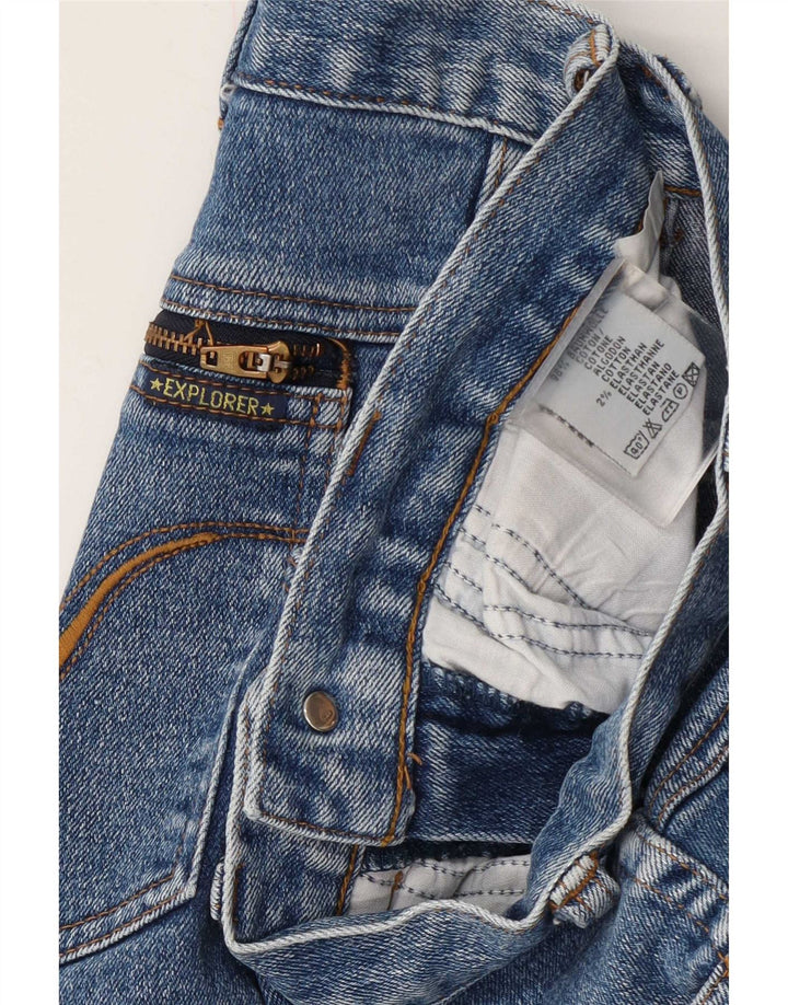 Vaqueros Rectos Mujer Explorer W26 L30 Algodón Azul