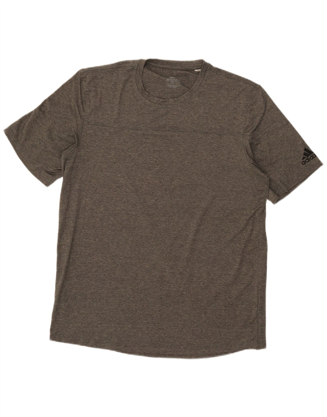 Adidas Hombre Aeroready Camiseta Top Grande Gris Poliéster