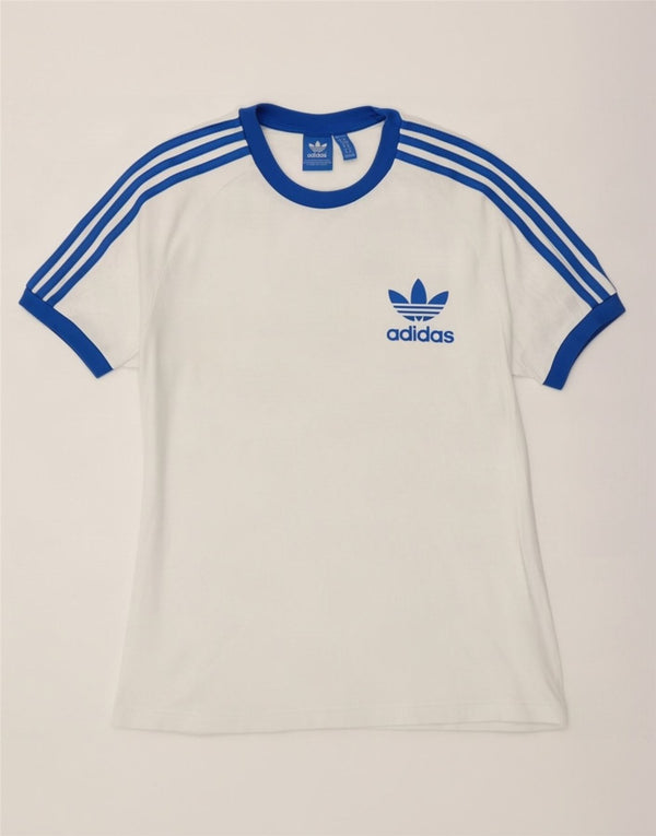Camiseta Adidas Hombre Top Medium Blanco Algodón