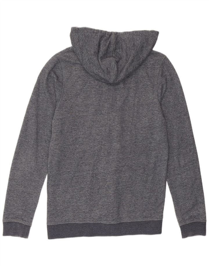 Jack & Jones Hombre Sudadera Con Capucha Y Cremallera Poliéster Moteado Gris Medio