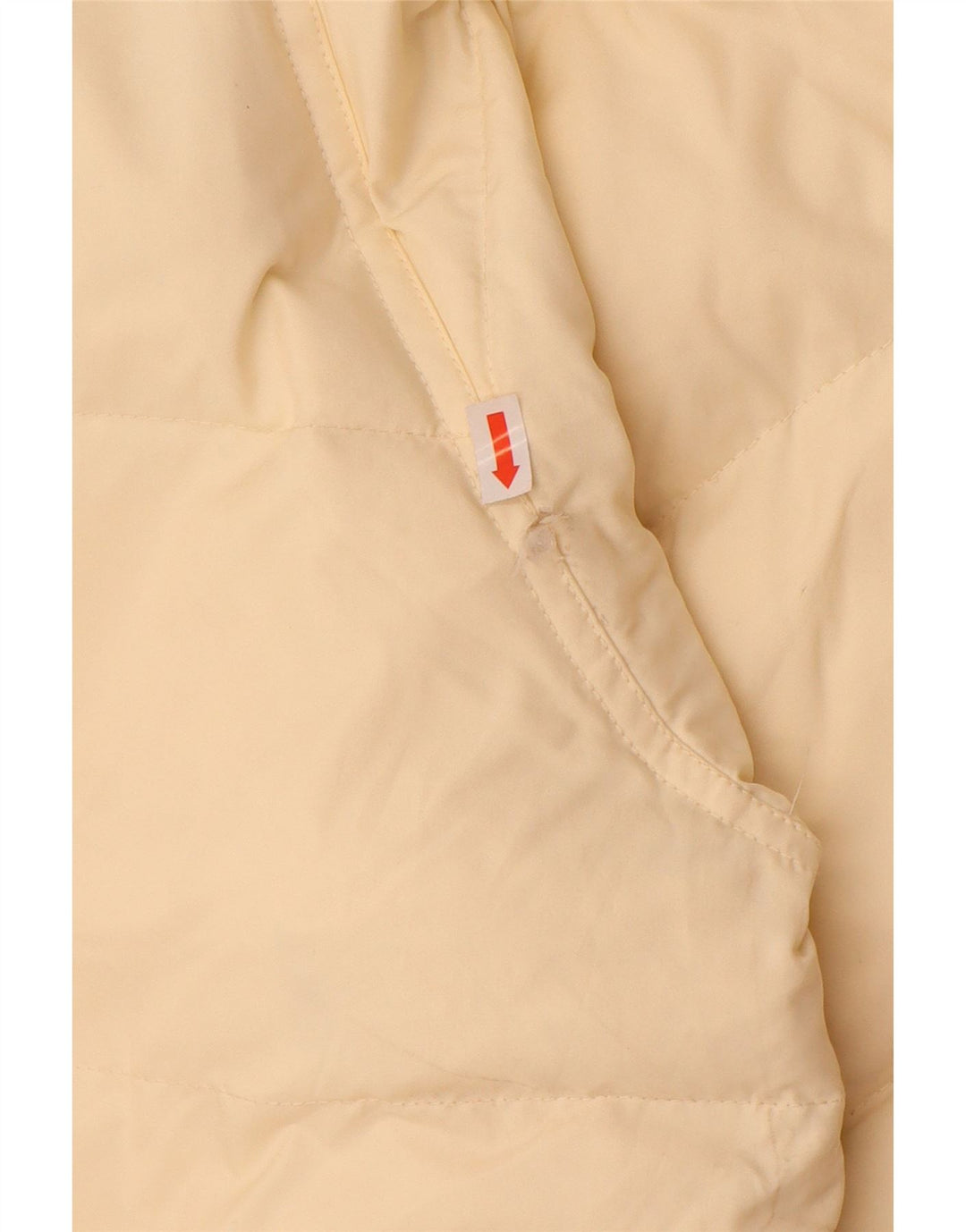 Fila Chaqueta Acolchada Para Hombre IT 52/54 Grande Poliéster Blanco Roto