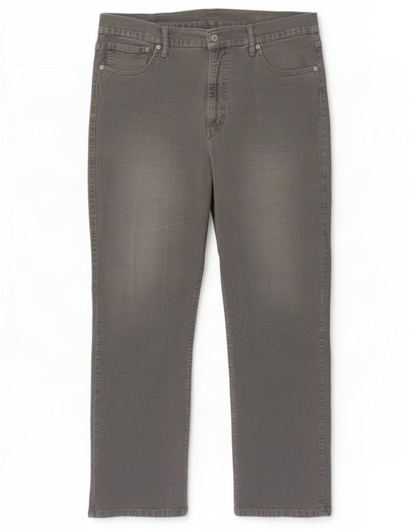 Levi's Hombre 751 Pantalones rectos de pana W40 L30 Gris