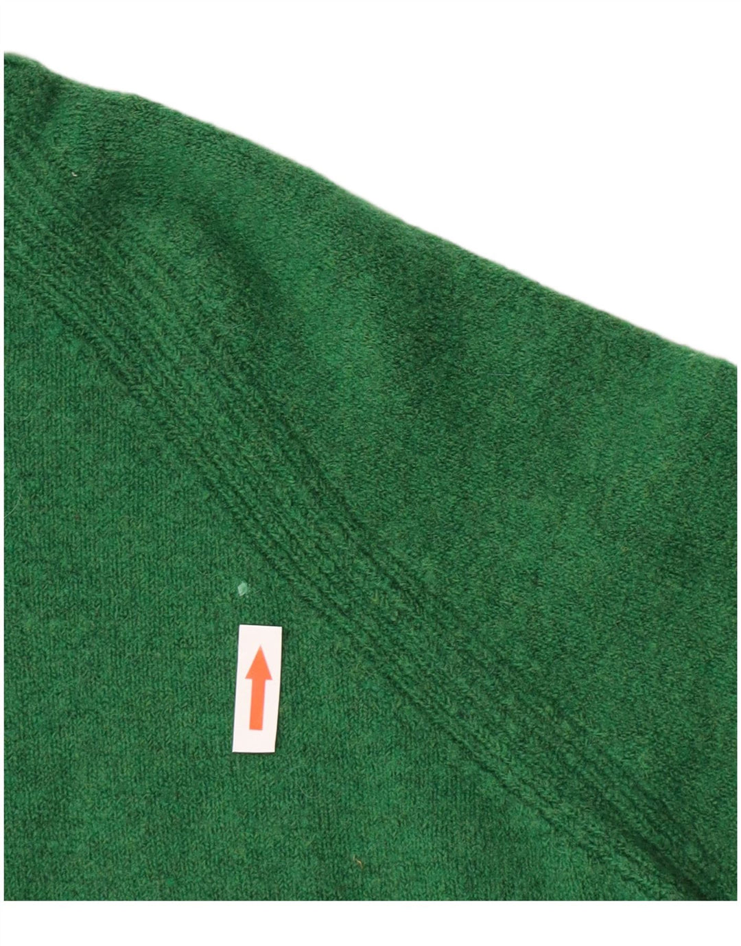 J. Crew Suéter extragrande con cuello vuelto para mujer UK 10 Small Green Nylon